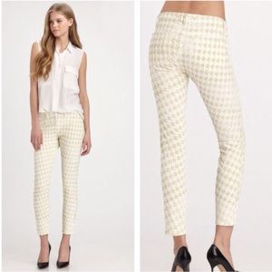 Cropped J Brand Jeans - Cool Pattern - Size 29